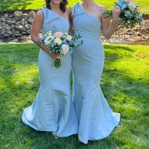 Amsale Bridesmaid Dress Sierra - Ice